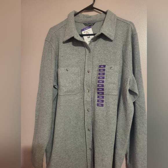 Women's Member's Mark cozy button down Shacket XXL - Picture 2 of 6